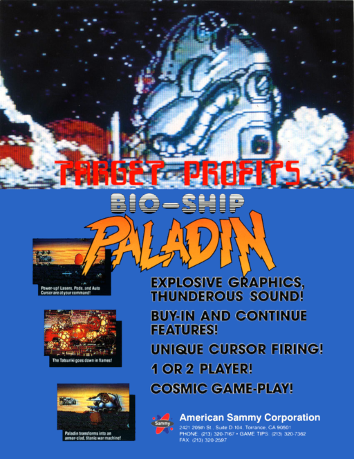 Bio-ship Paladin Game Cover